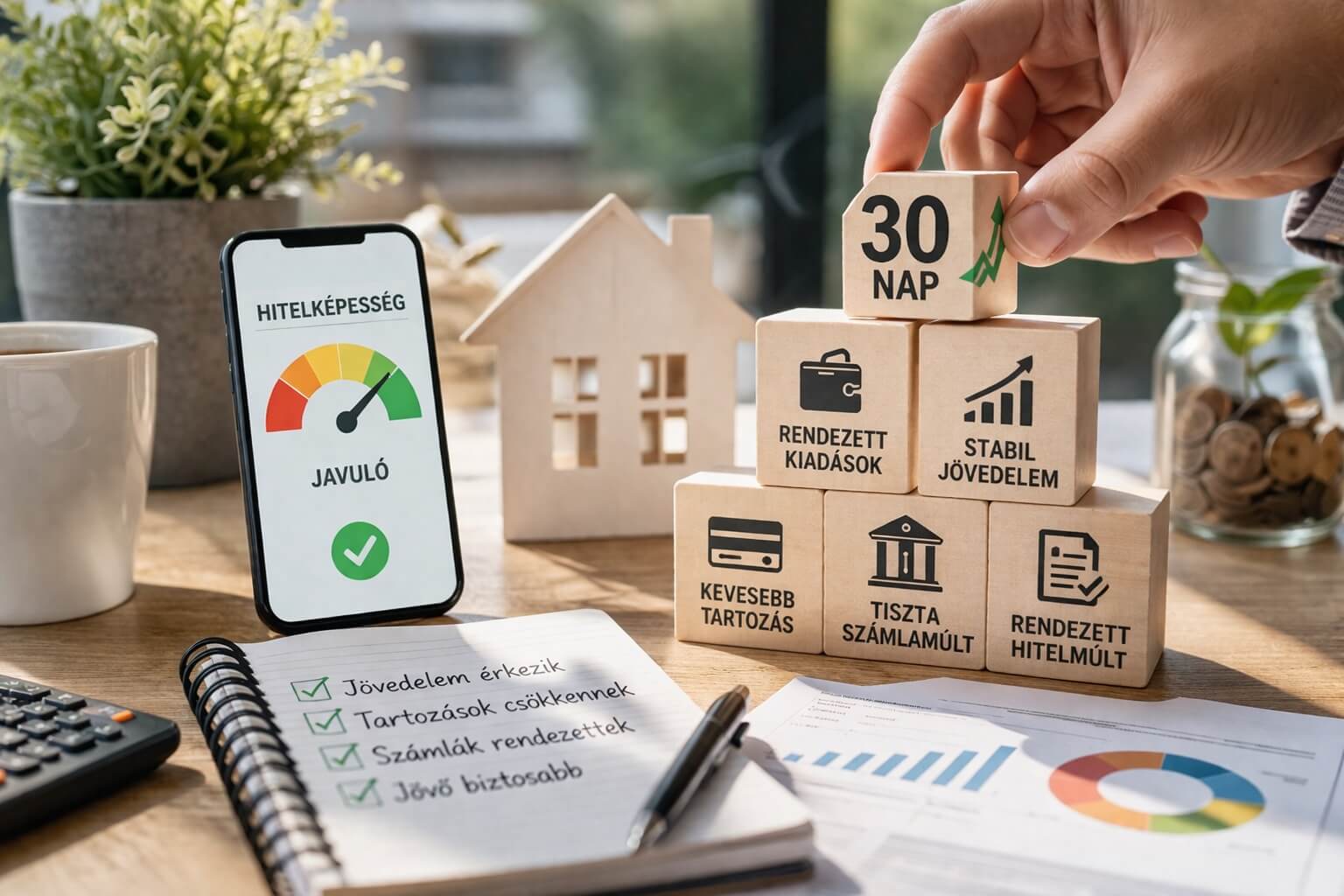 Hitelképesség javítása 30 nap alatt: mit fogad el a bank a gyakorlatban?