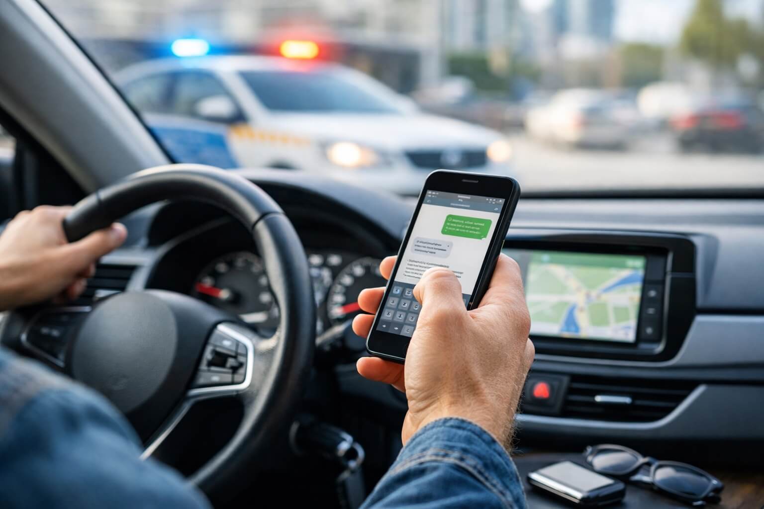 Mobiltelefon használat vezetés közben: mekkora bírság jár érte?