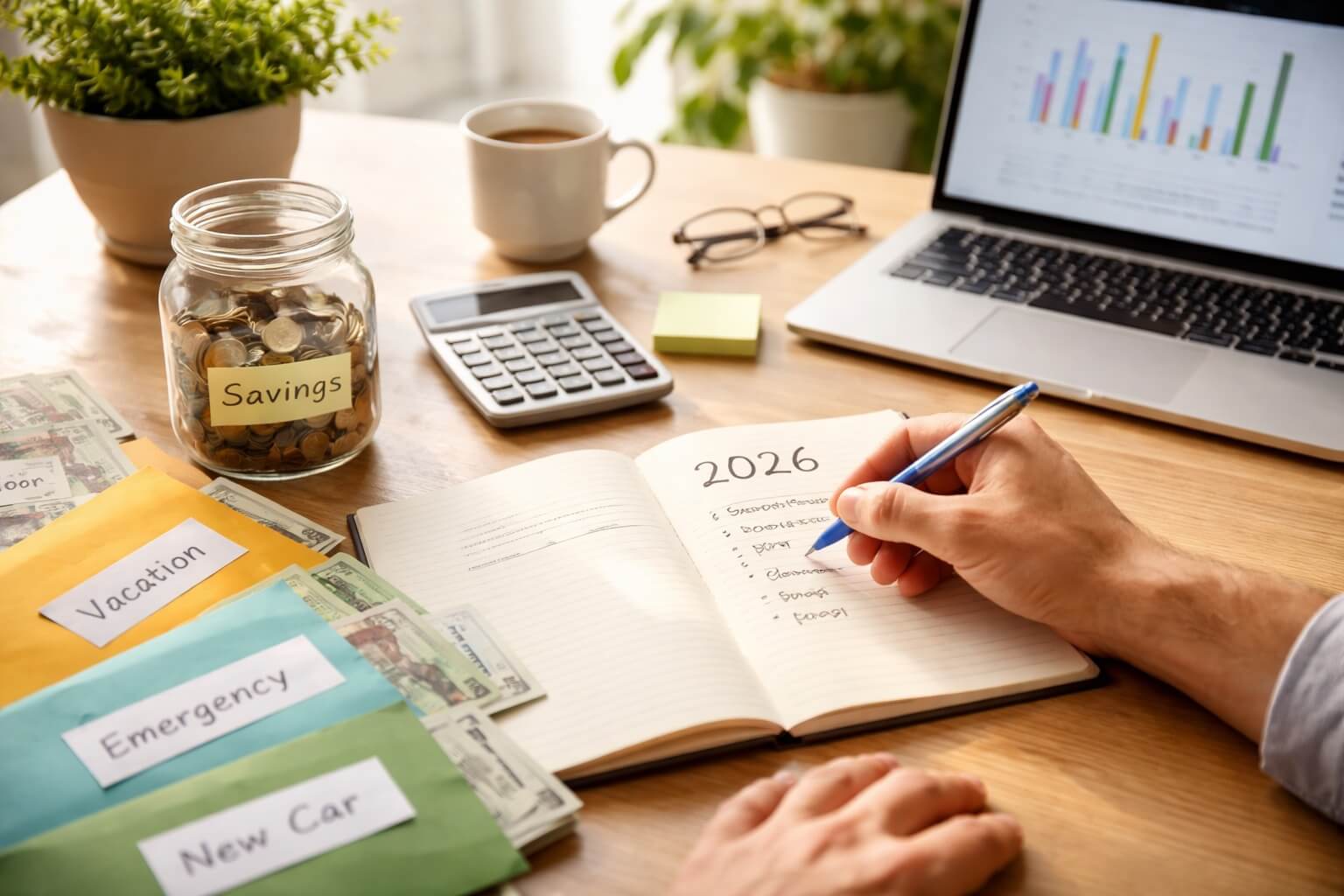 Pénzügyi célok tervezése 2026-ra: 3 módszer, amit tényleg végig tudsz csinálni